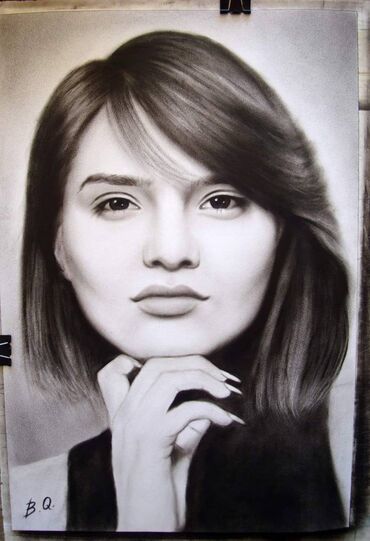 Sifarişlə əl işləri: Rəsm əsərlərinin sifarişi Portretlər Azərbaycan Respublikası Rəssamlar — 10