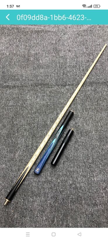 Бильярдные столы: РАСПРОДАЖА🎁Кий для бильярда/снукера☝️ разборный, 57" (146 см)адрес ул — 17