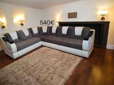 Ugaone garniture: Ugaone garniture i fotelja – više boja i kombinacija - Ugaona — 2