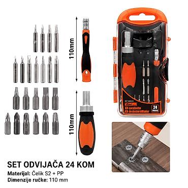 KMT Alat set 9369052-A – višedelni set alata za opšte kućne popravke i