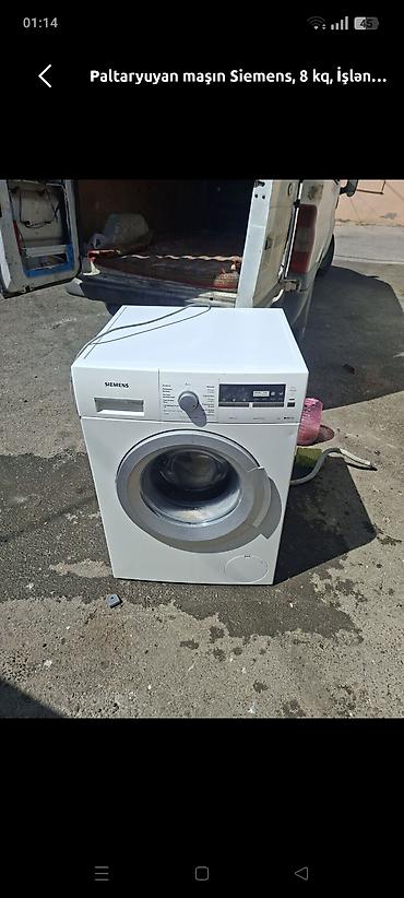Paltaryuyan maşınlar: Paltaryuyan maşın Hoffmann, 8 kq, İşlənmiş, Avtomat, Qurutma var, Kredit yoxdur, Ünvandan götürmə — 5
