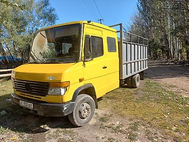 водный скутер: Грузовой бортовой автомобиль Mercedes-Benz варио. (желтый). Сатылат — 3