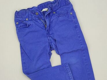 violet pepe jeans: Spodnie jeansowe, H&M, 1.5-2 lat, 92, stan - Bardzo dobry