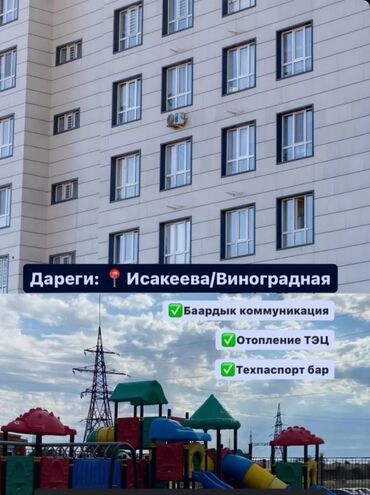 аренда 1 комнатной квартиру: 1 комната, 33 м², Элитка, 6 этаж, ПСО (под самоотделку)