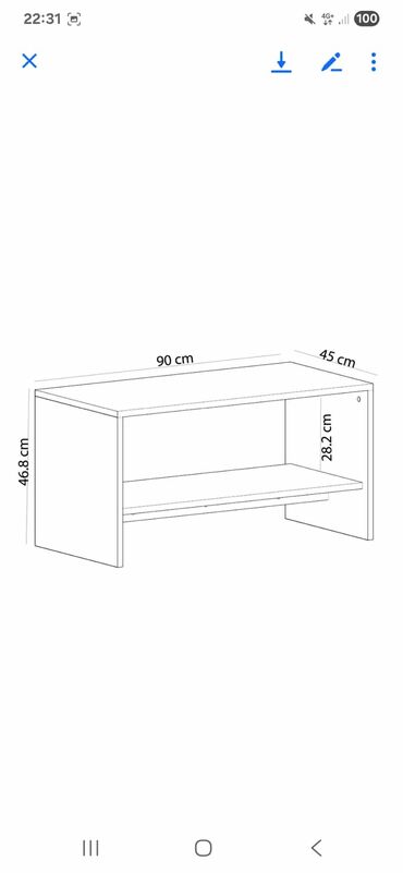 Stolovi: Apollon - White, Sapphire Oak White Sapphire Oak Coffee Table 100% — 5