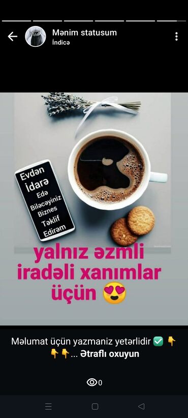 ev temizliği günlük: SMM menecer tələb olunur, Onlayn iş, 46 yaşdan yuxarı, Təcrübəsiz lalafo.az -da ev temizliği günlük: SMM menecer tələb olunur, Onlayn iş, 46 yaşdan yuxarı, Təcrübəsiz