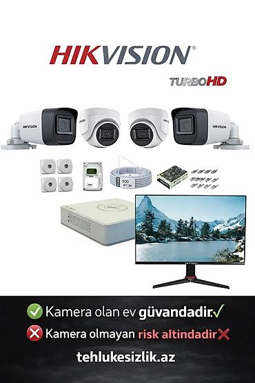 iphone 13 starlight: 🚨 Hikvision Turbo HD təhlükəsizlik sistemi 📦 Dəstə daxildir: 🎥 4 ədəd — 1