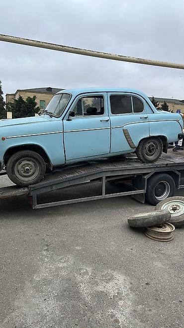 Москвич: Antikvar sovet avtomobilləri 1970 ci illərə aid qai yol polisi maşını — 7