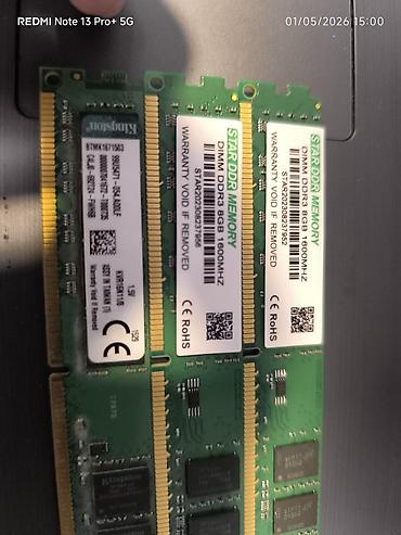 500gb ssd: Komputer yaddaşı və yaddaş qurğuları dəsti 3eded 8gb 100azn ssd lexsar — 1
