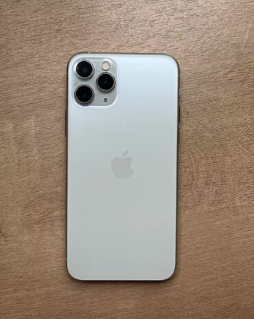 тариф ийгилик 195: IPhone 11 Pro, Колдонулган, 512 ГБ, Ак, Куту, Заряддоочу түзүлүш, Коргоочу айнек, 87 %