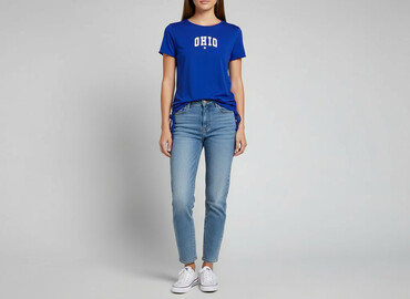 auchan t shirty: T-shirt damski, rozmiar S