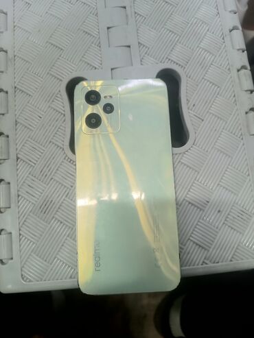 Realme: Realme C35, Б/у, 128 ГБ, цвет - Зеленый, 2 SIM