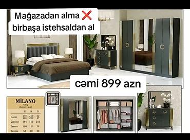milano: İkinəfərlik çarpayı, Yeni — 1