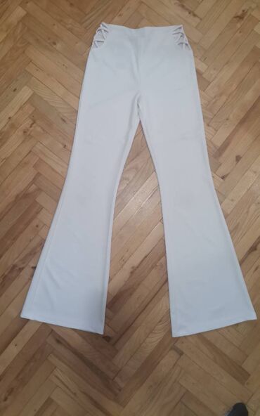 Pantalone: S (EU 36), Visok struk, Zvoncare