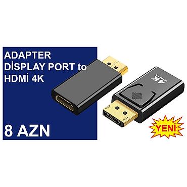 kompüter barter: Display Port Adapterlər/Konverterlər (Çeviricilər) ⭐Display Port to — 6