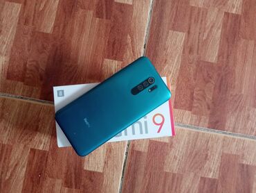 купить телефон редми 9 бу: Redmi, Redmi 9, Колдонулган, 64 ГБ, түсү - Жашыл, 2 SIM