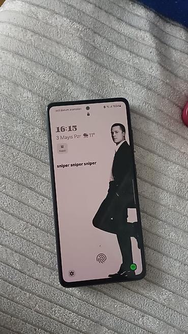 iphone 16 pro kontakt: Samsung Galaxy A52, rəng - Bənövşəyi, Barmaq izi — 2