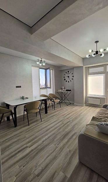 2 комнаты, 50 м², Кок-Жар мкр Элитка, 6 этаж, Евроремонт