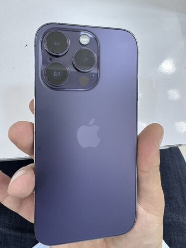 Apple iPhone: IPhone 14 Pro, 128 GB, Deep Purple