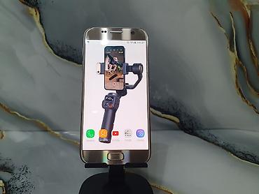 3000: Samsung Galaxy S7, Б/у, 32 ГБ, цвет - Золотой, 1 SIM, 2 SIM — 5