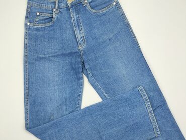 spódniczka jeansowe z paskiem: Jeans, M (EU 38), condition - Good