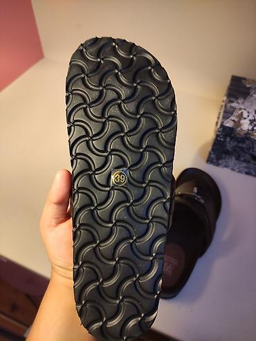 kepenek sepler: Qadın üçün dəridən barmaqarası sandal – Freda Lion Original Shoes - — 3
