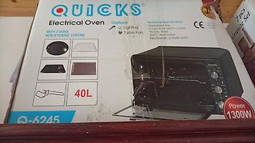 işlənmiş soyuducu ucuz: QUICKS Q-6245 Elektrikli Mini Fırın - Tutum: 40 litr - Güc: 1300 W - — 1