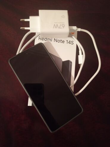 İnformatika: Redmi Note 14S, 256 GB, rəng - Qara, Zəmanət