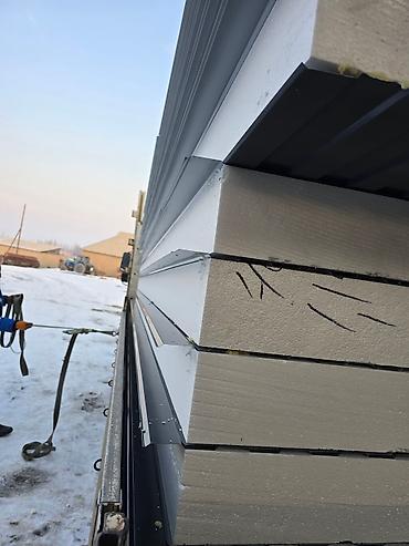 Сэндвич-панели кровельные: Сэндвич-панели белого цвета, предназначенные для строительства и — 6