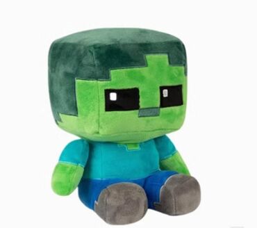 сколько стоит большая мягкая игрушка: Плюшевые игрушки из игры "Майнкрафт"🎮🎮🎮 хороший подарок для детей👪👪