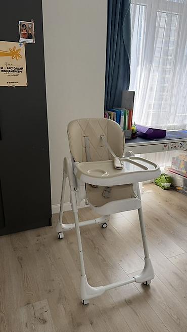 для кормления chicco: Стульчик для кормления, бежевый Carello - Универсальная модель с — 5