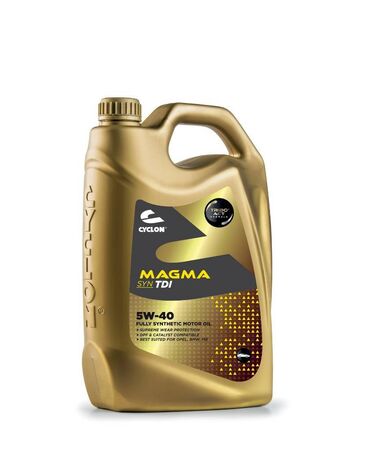 Mühərrik yağları: Cyclon, 5 l, 5w40