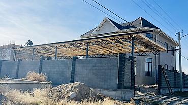 Кровля крыши: Кровельные работы — устройство стропильной системы и обрешётки - — 11