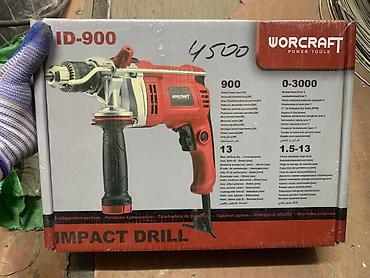 Ударная дрель WORCRAFT ID-900 Характеристики: - Мощность: 900 Вт -
