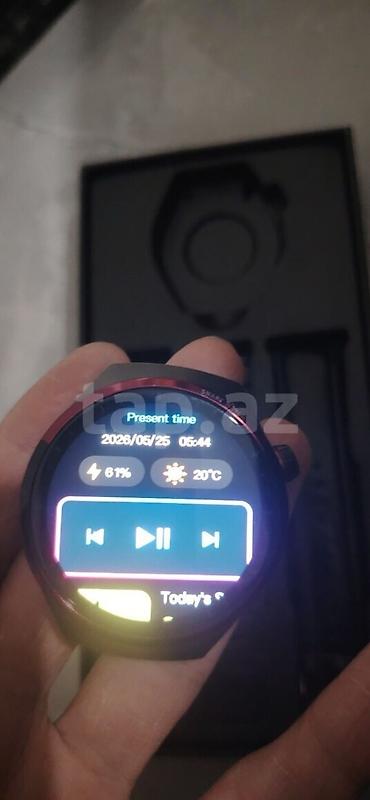 samsung watch 1: Kalobee Watch 4 PRO+ (Model: SK39) - Super AMOLED dairəvi ekran - — 7