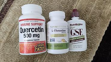 бензонат натрия: Продаются БАДы из США. Quercetin 500 mg → Кверцетин — растительный — 1