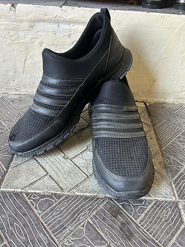 Туфли: Qara rəngli kişi slip-on ayaqqabıları - Modell: Slip-on (bağsız) — 2