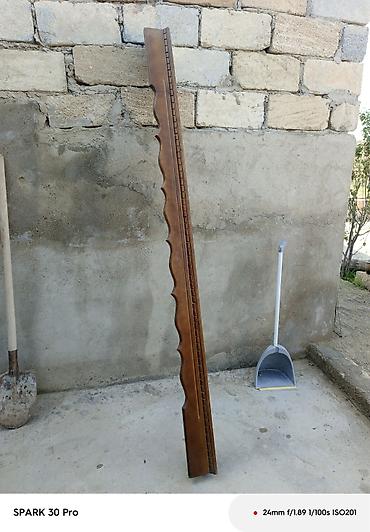 qapi dekoru: Karniz taxtadan, dekorativ pervaz/çərçivə listləri,uzunug — 4
