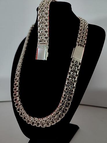 Наборы украшений: Набор украшений, Новый, Цвет металла: Белый, Парный набор — 5