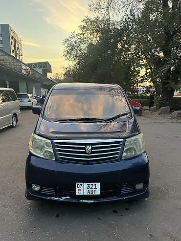 алфа: Toyota Alphard: 2003 г., 2.4 л, Автомат, Газ, Минивэн — 2