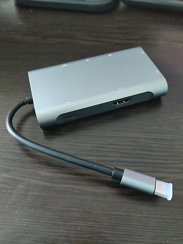 dizustu komputer: USB-C çoxportlu HUB/Dok stansiyası Uyğun vaxtlarda metroya çatdırma — 3