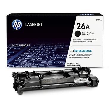 cartridge: HP LaserJet 26A (CF226A) orijinal qara toner kartrici - Rəng: Qara — 1