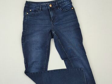bluzki granatowa z koronką: Jeans, Orsay, 2XS (EU 32), condition - Good