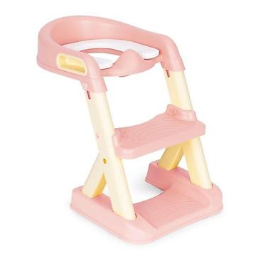 zar odeca: Adapter za WC šolju za decu sa stepenikom – EcoToys, pink Šifra — 2