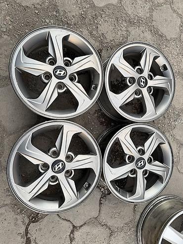 Куйма Дисктер R 15 Hyundai, Комплект, тешиктери - 5, Колдонулган lalafo.kg да Куйма Дисктер R 15 Hyundai, Комплект, тешиктери - 5, Колдонулган