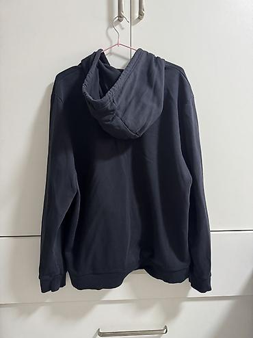 jordan 4: Мужская толстовка, L, XL, Under Armour, Б/у, цвет - Черный — 2