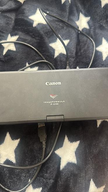 hp printer skaner: Canon imageFORMULA P-215II portativ sənəd skaneri - Kompakt və yüngül — 1