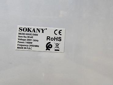 Mikrodalğalı sobalar: Mikrodalğalı soba "Sokany" Mikrodalğalı soba Sokany Dubai markasi — 15