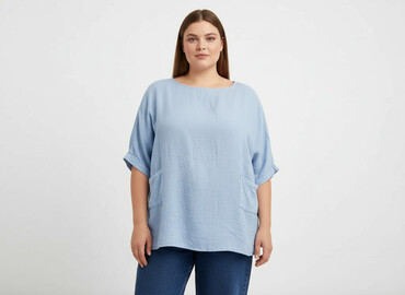 c a bluzy damskie duże rozmiary: Bluzka damska, rozmiar 8XL