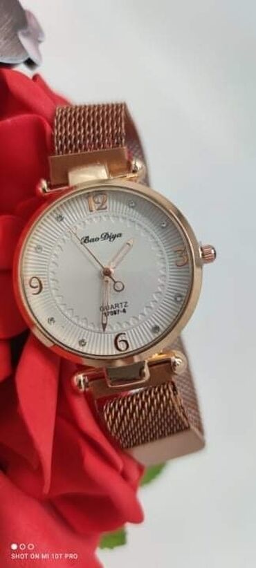 Ručni satovi: 1400din Prelep interesantan i praktican zenski sat sa kopcanjem na — 2